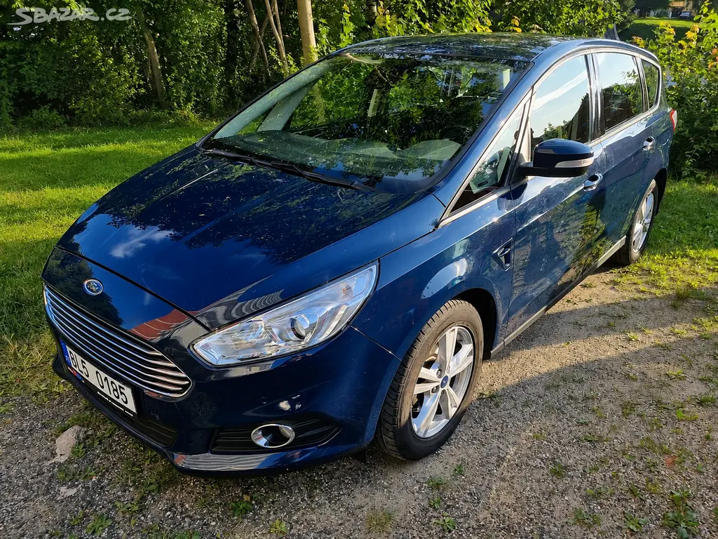 Ford S-Max benzín 1.5 ecoboost, 121KW, 1.majitel